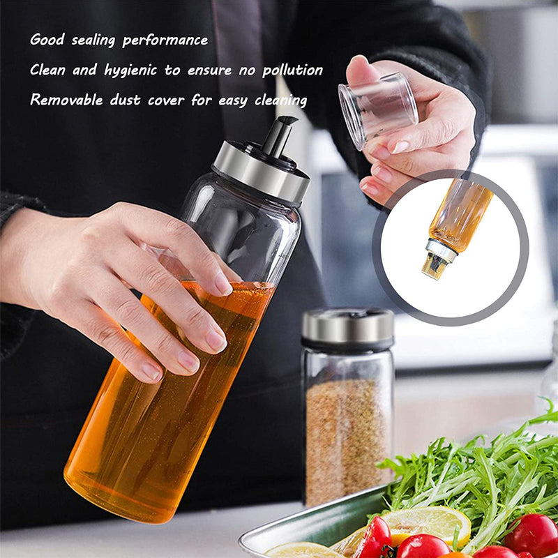 Glass Bottle Oil Dispenser - quickshopping247