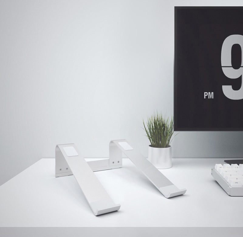 Minimal Aluminium Laptop Riser - quickshopping247
